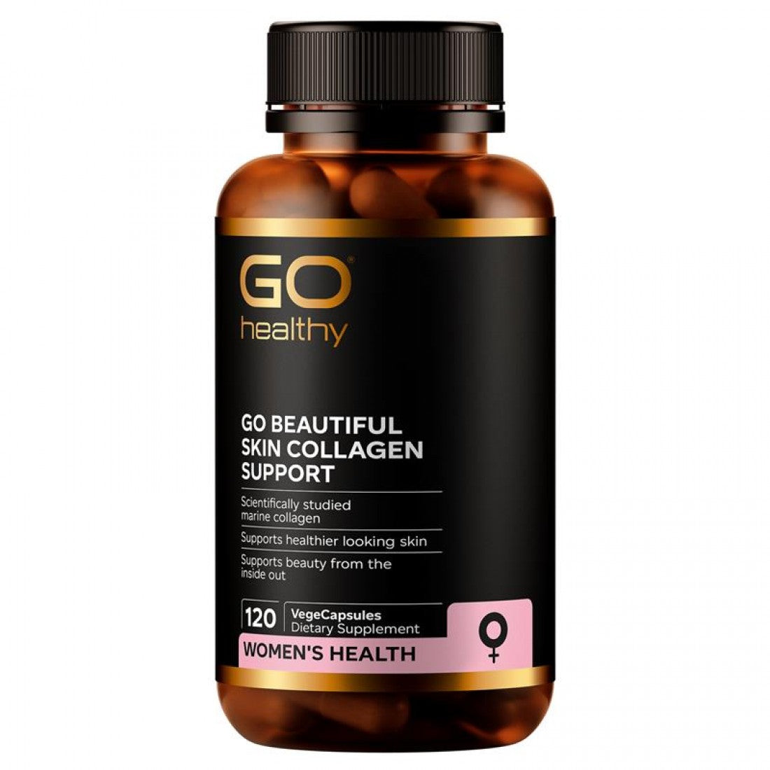 Go Healthy beautiful skin collagen support 120c 高之源膠原蛋白膠囊女性营養素120粒 【有效期2029/01】