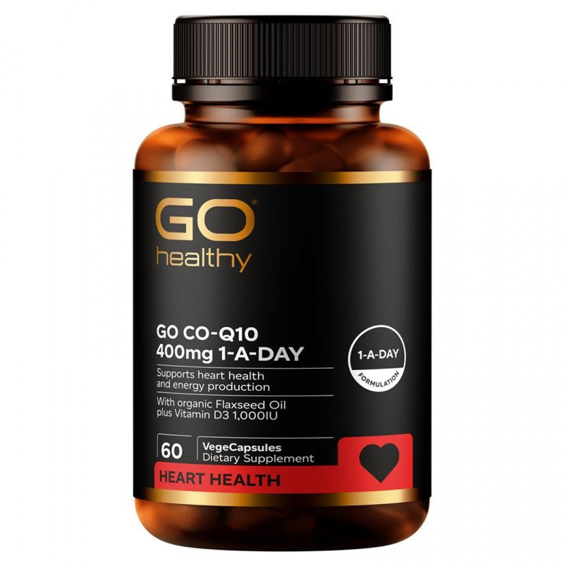 Go Healthy co-q10 400mg 60c 高之源 高含量 輔酶 400mg 60粒 【有效期2029/03】