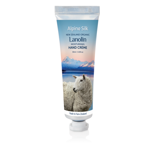 Alpine Silk 有機綿羊油保濕手霜 30ml【有效期2028/09】 | Organic Lanolin Moisturising Hand Creme 30ml