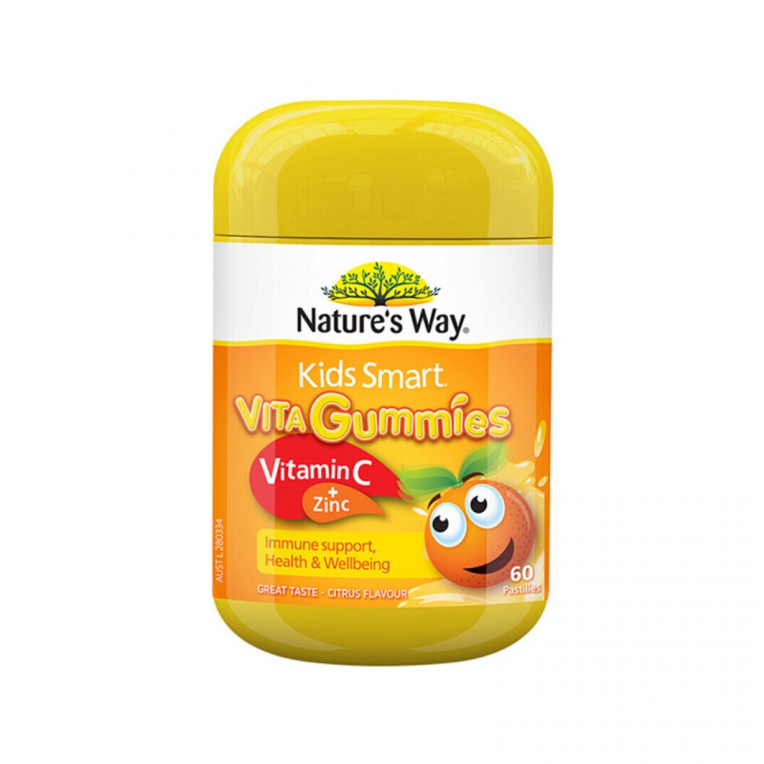 Nature’s Way Kids Smart Vita Gummies Vitamin C + Zinc 維生素C＋鋅軟糖 60粒