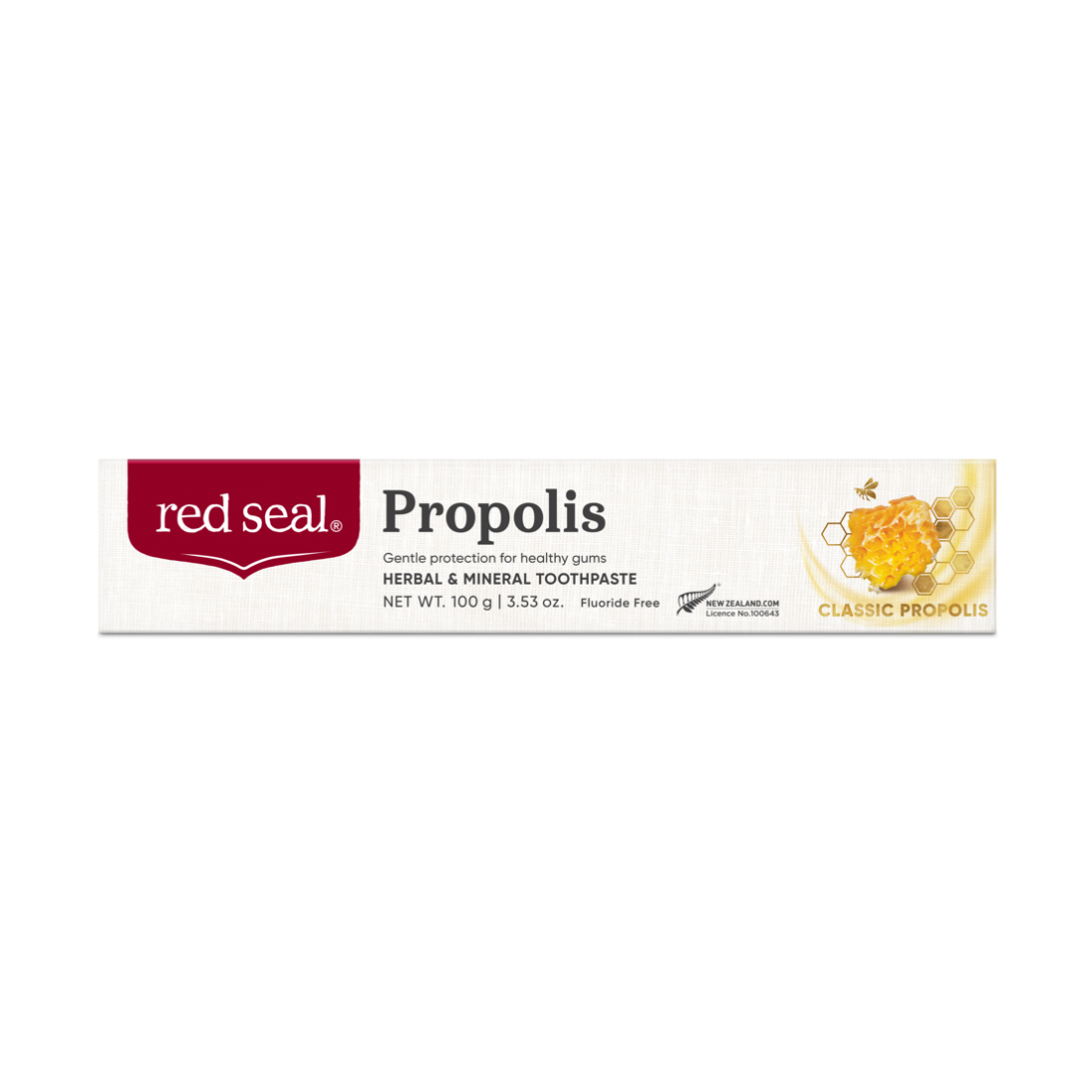 Red Seal 蜂膠牙膏 100g【有效期2028/09】 | Red Seal Propolis Toothpaste 100g