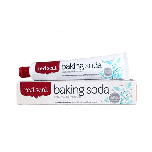 Red Seal 小蘇打牙膏 100g【有效期2028/10】 | Baking Soda Toothpaste