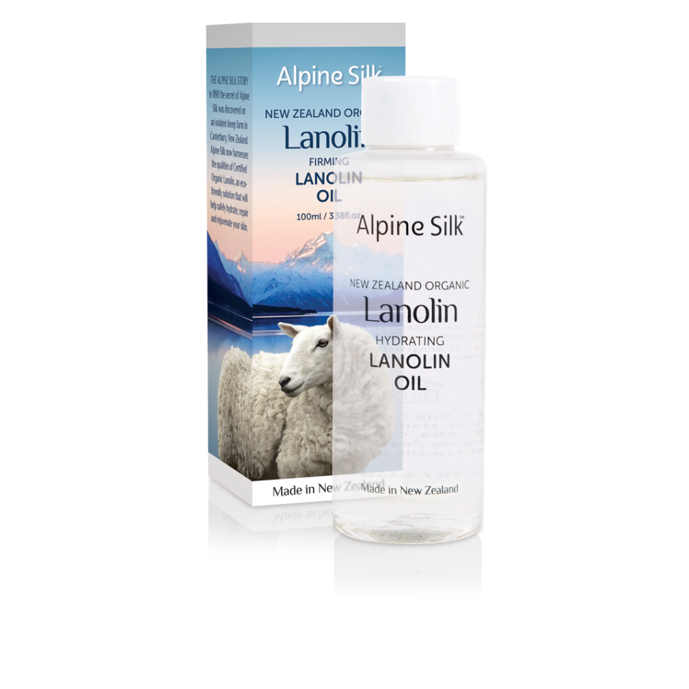 Alpine Silk 有機羊毛油 100ml【有效期2029/11】 | Organic Firming Lanolin Oil