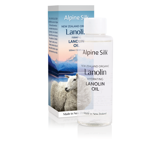 Alpine Silk 有機羊毛油 100ml【有效期2029/11】 | Organic Firming Lanolin Oil