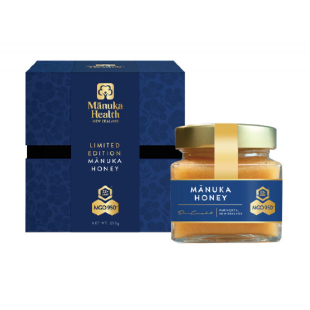 Manuka Health 蜜紐康 MGO950+ UMF22+ 麥盧卡蜂蜜 250g【有效期2028/12】