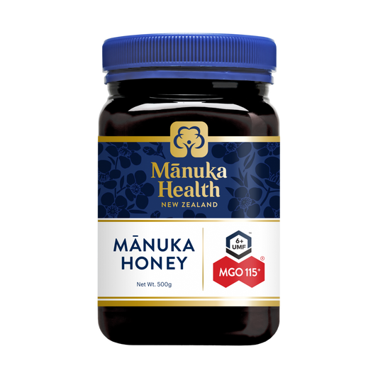 Manuka Health 蜜紐康 MGO115+ UMF6+ 麥盧卡蜂蜜 500g【有效期2029/09】