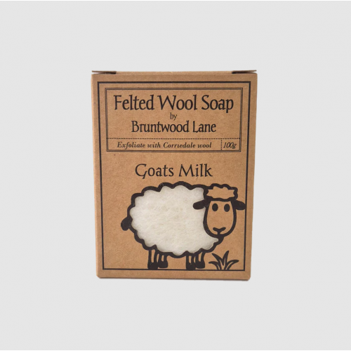 Felted 羊毛氈香皂－羊奶 Goat Milk 100g