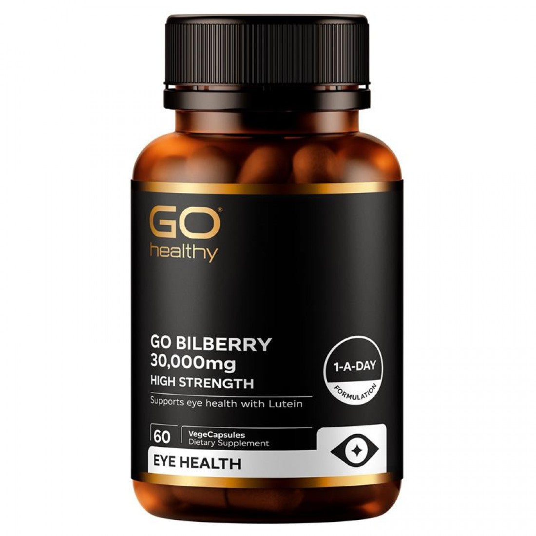 Go Healthy bilberry 30000mg 60c 高之源 藍莓越桔護眼(30000mg)膠囊60粒 【有效期2029/02】