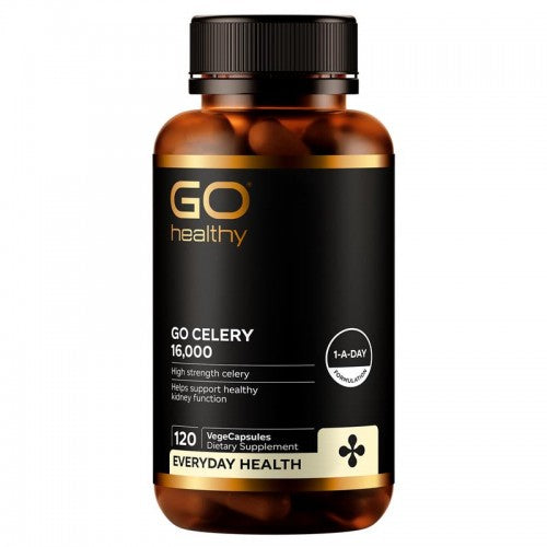 GO healthy celery 16000mg 120c 高之源 芹菜籽精華 120粒 16,000mg 【有效期2028/12】