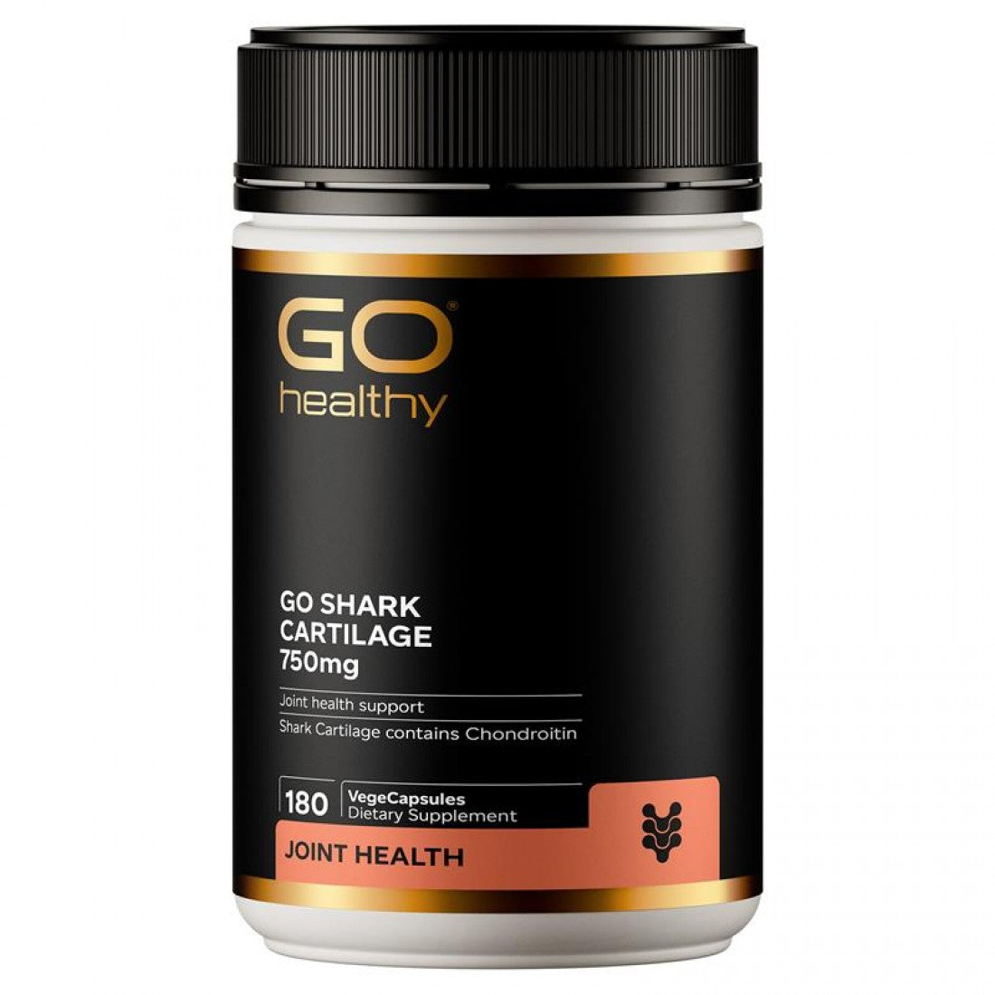Go healthy go shark cartilage 750mg 180c 高之源鯊魚軟骨素750mg 180粒【有效期2028/08】